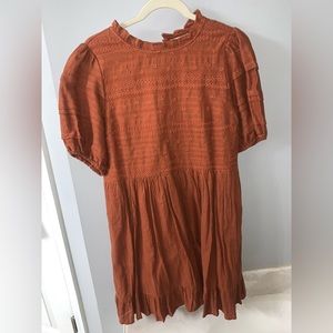 Rust colored dress from Target! Size S